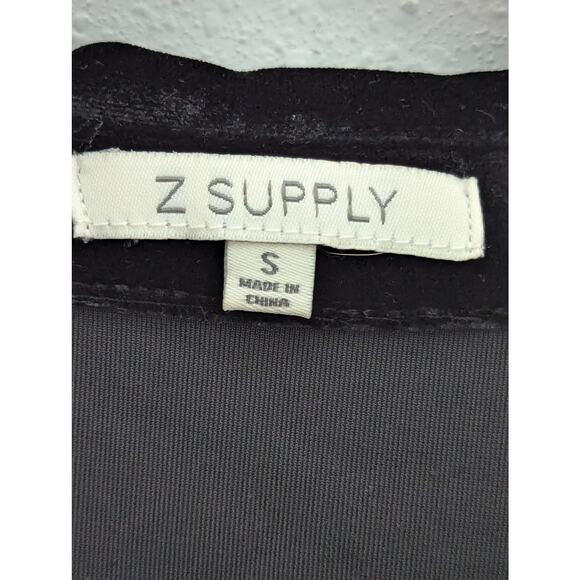 Z Supply Dallon Wrap Velvet Dress Size S - Picture 3 of 6